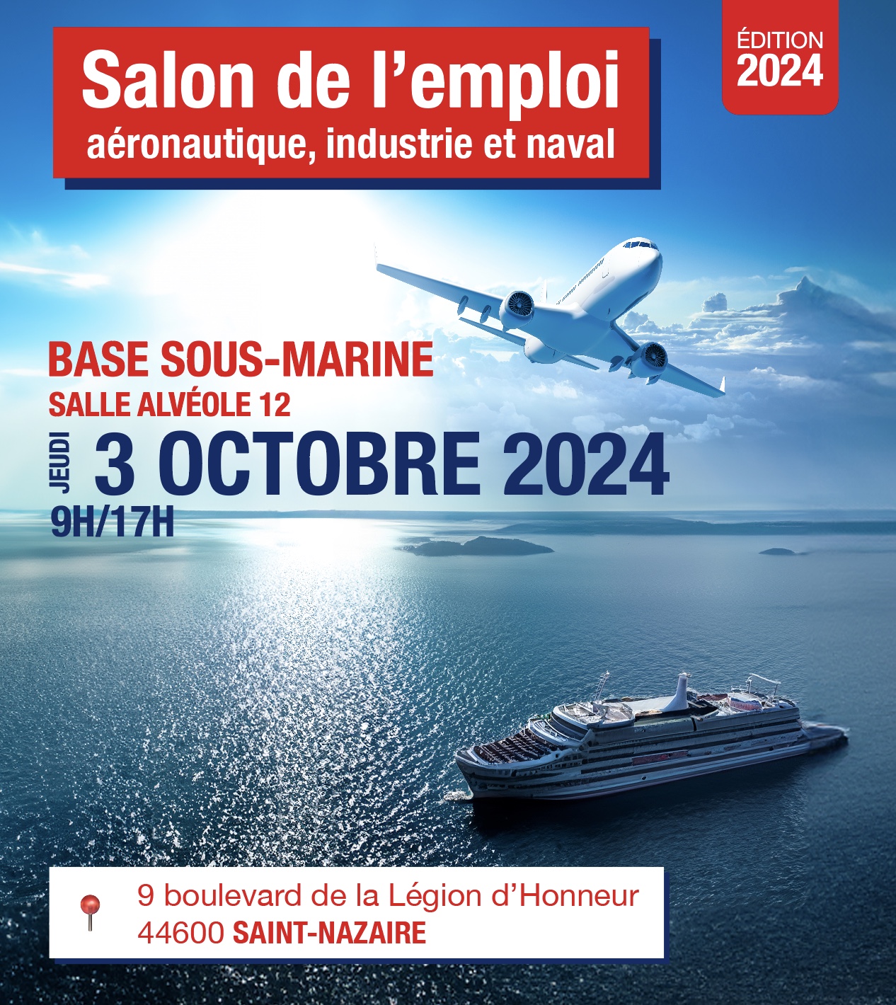 Poster pour le salon de Saint-Nazaire